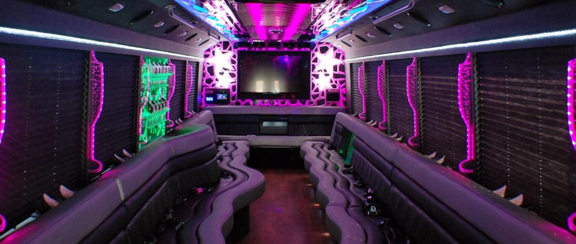 40 passenger party bus